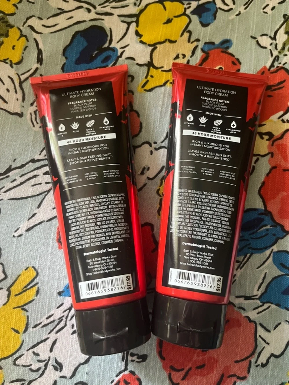Pair (2) Bath & Body Works Immortal Men's Body Cream - Picture 2 of 2
